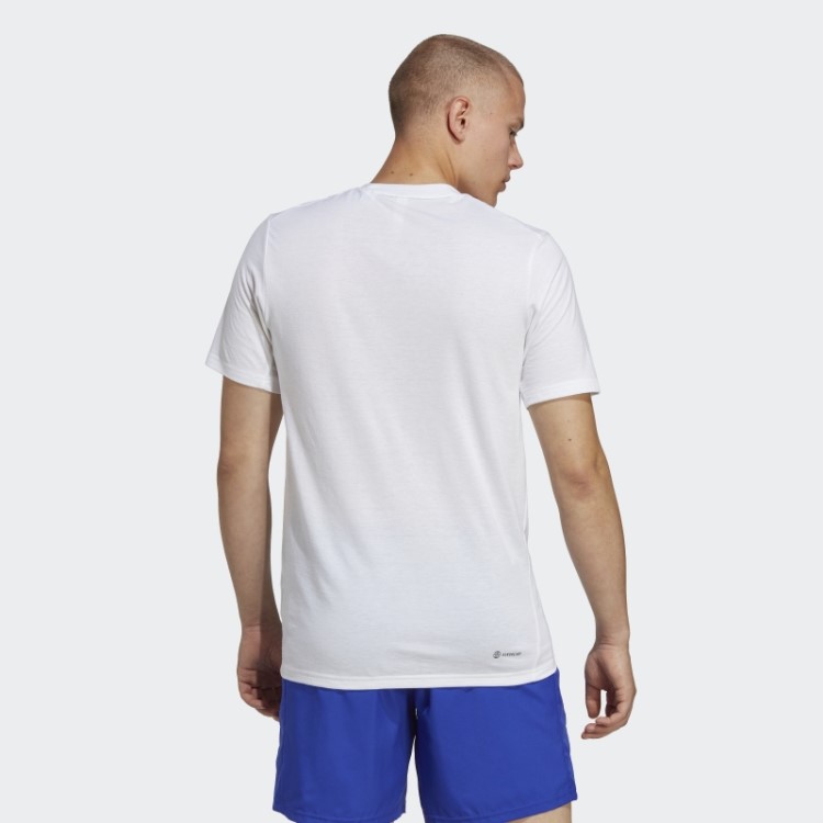Camiseta De Treino Train Essentials Feelready Branca Adidas