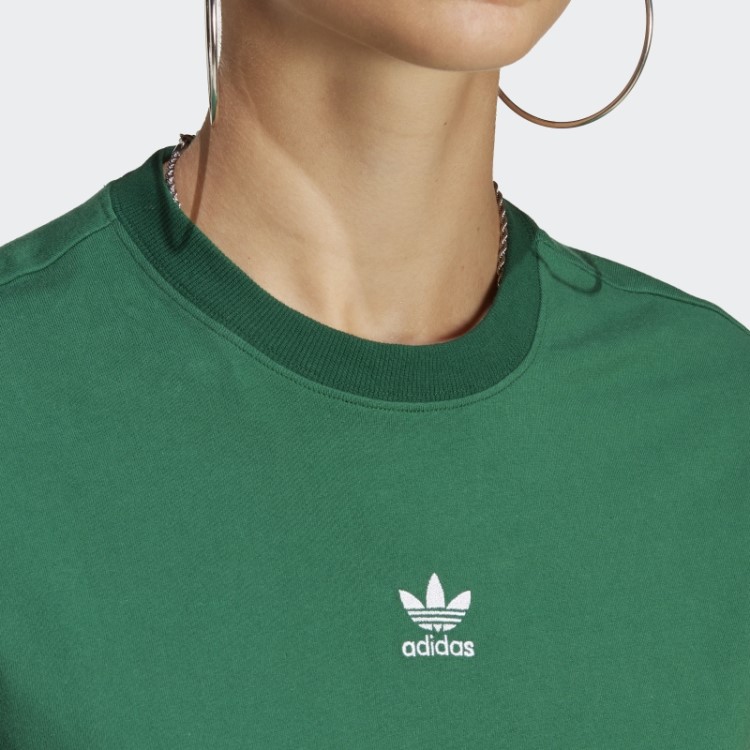 Adicolor Essentials Camiseta Regular Verde Escuro Adidas
