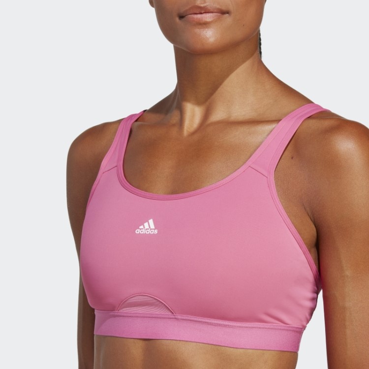 Sutiã Fúcsia Adidas Tlrd Move Training De Alto Suporte