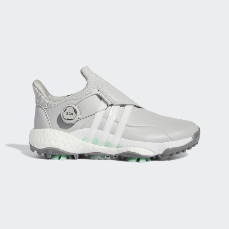 Sapato De Golfe Feminino Tour360 22 Poliéster Reciclado Jibóia Cinza Adidas