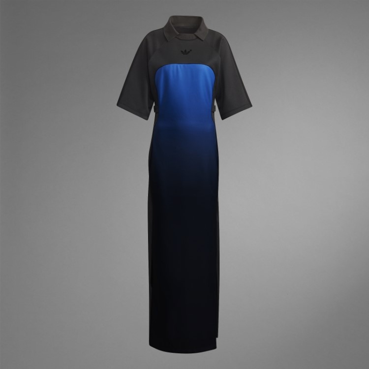 Versão Azul Vestido Preto Adidas