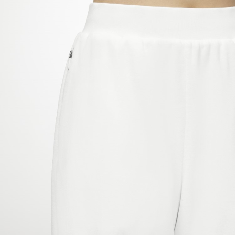 Calça Branca De Veludo De Basquete Adidas (gênero Neutro)