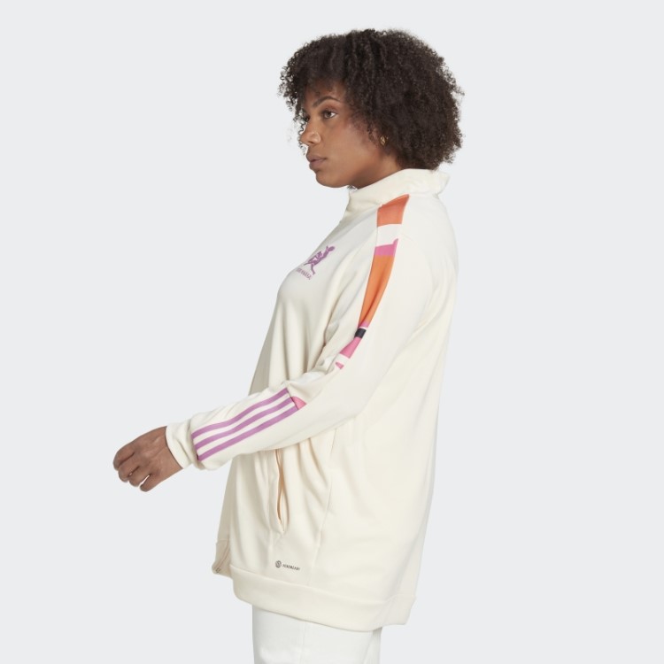 Jaqueta Thebe Magugu Tiro (tamanho Grande) Adidas Tom Ecru