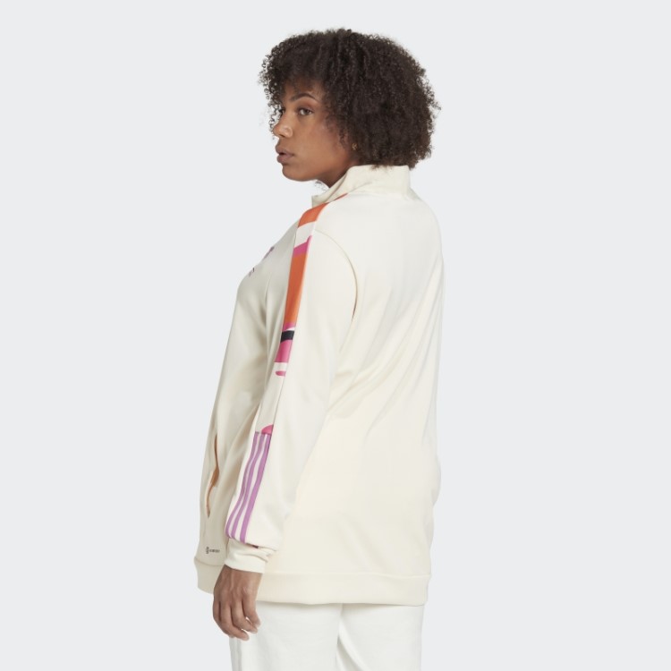 Jaqueta Thebe Magugu Tiro (tamanho Grande) Adidas Tom Ecru