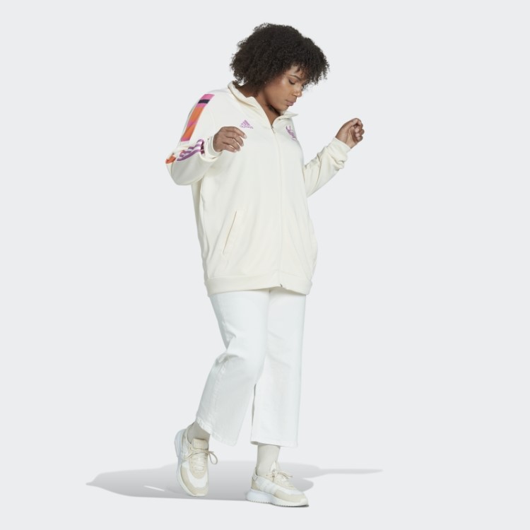 Jaqueta Thebe Magugu Tiro (tamanho Grande) Adidas Tom Ecru