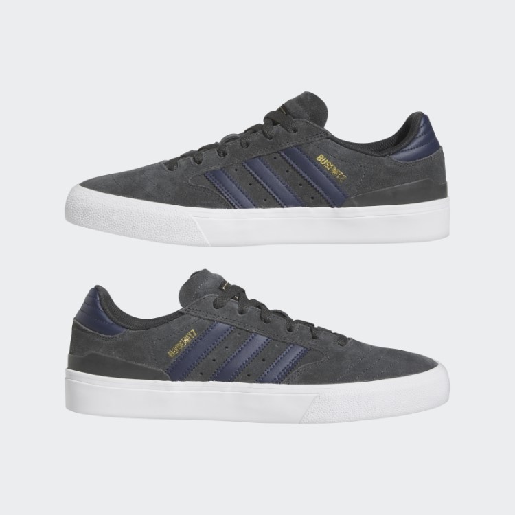 Sapatos Dourados Metálicos Adidas Busenitz Vulc 2