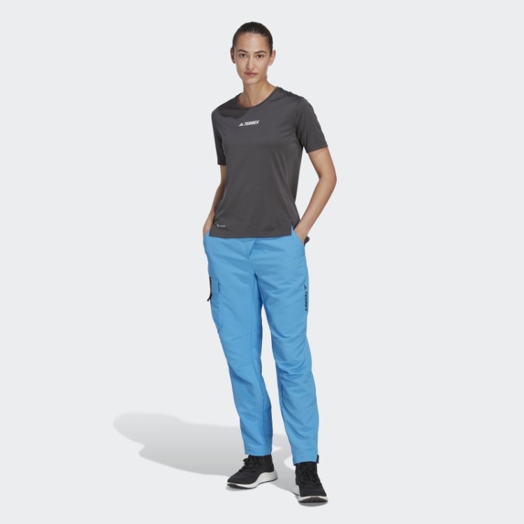 Calça De Caminhada Terrex Azul Feita Para Ser Refeita Adidas