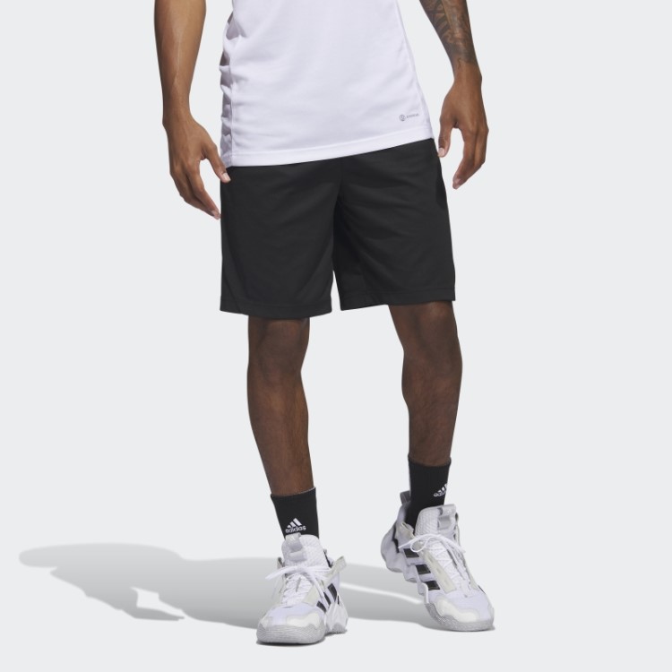 Distintivo De Basquete Preto Adidas De Shorts Esportivos