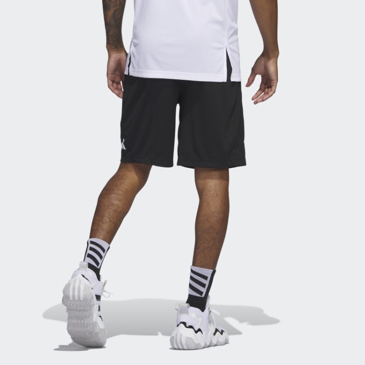 Distintivo De Shorts Esportivos Adidas Legends Da Moda Preta