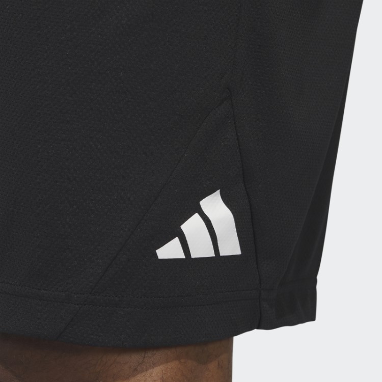 Distintivo De Shorts Esportivos Adidas Legends Da Moda Preta
