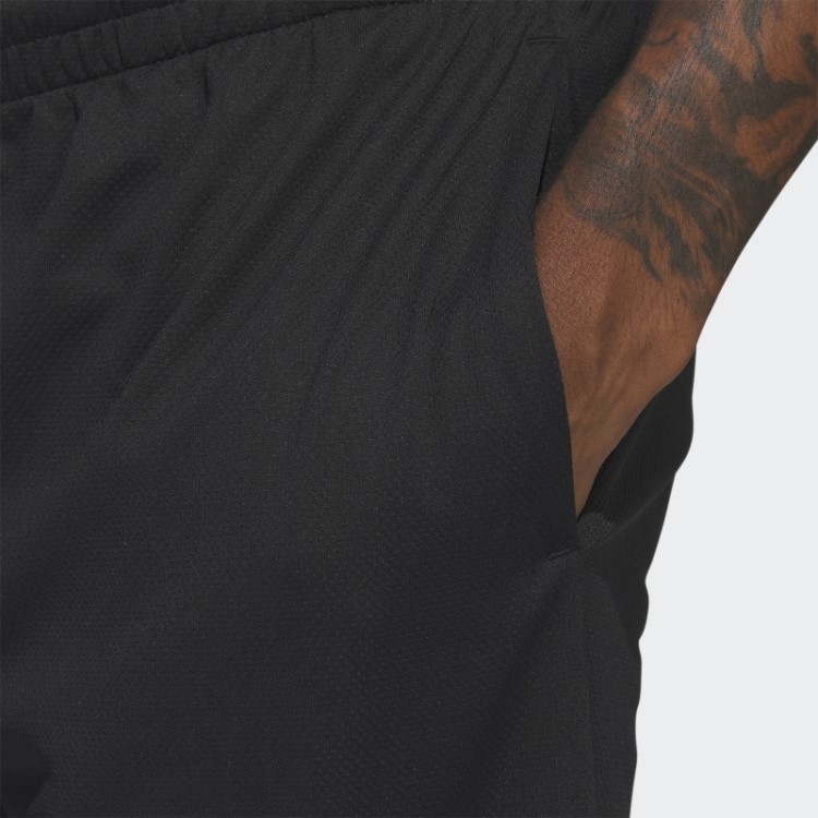 Distintivo De Shorts Esportivos Adidas Legends Da Moda Preta