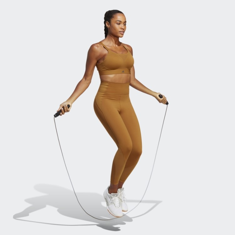 Legging Hiit Training 7/8 Sob Medida Bronze Adidas
