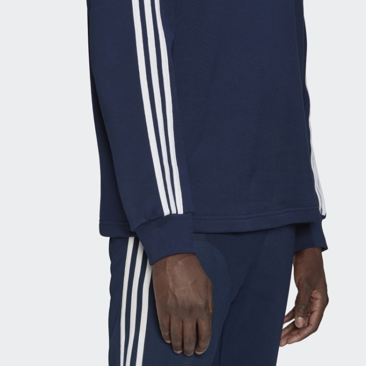 Adicolor 3 Listras Camisa Pólo Manga Longa Noite índigo Adidas