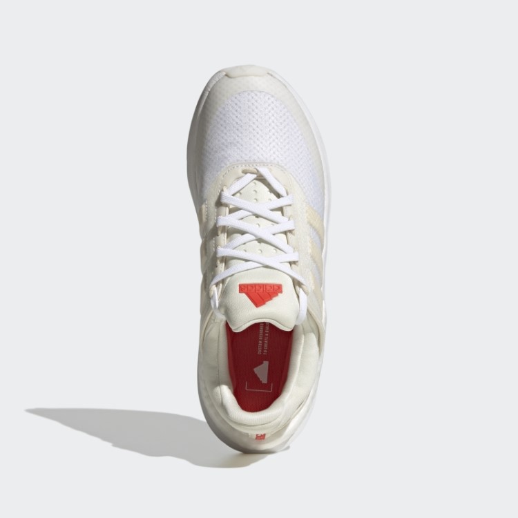 Sapato Adulto Znsara Boost Estilo De Vida Branco Adidas