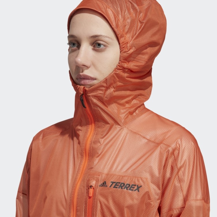 Terrex Agravic Jaqueta De Chuva De 2,5 Camadas Adidas Laranja