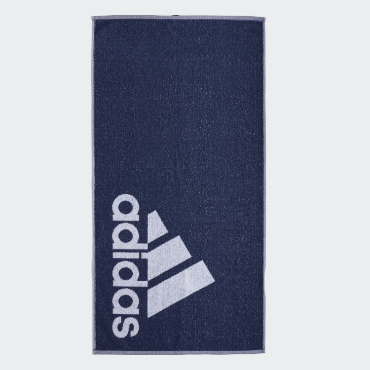 Toalha Adidas Azul Marinho Pequena Quente