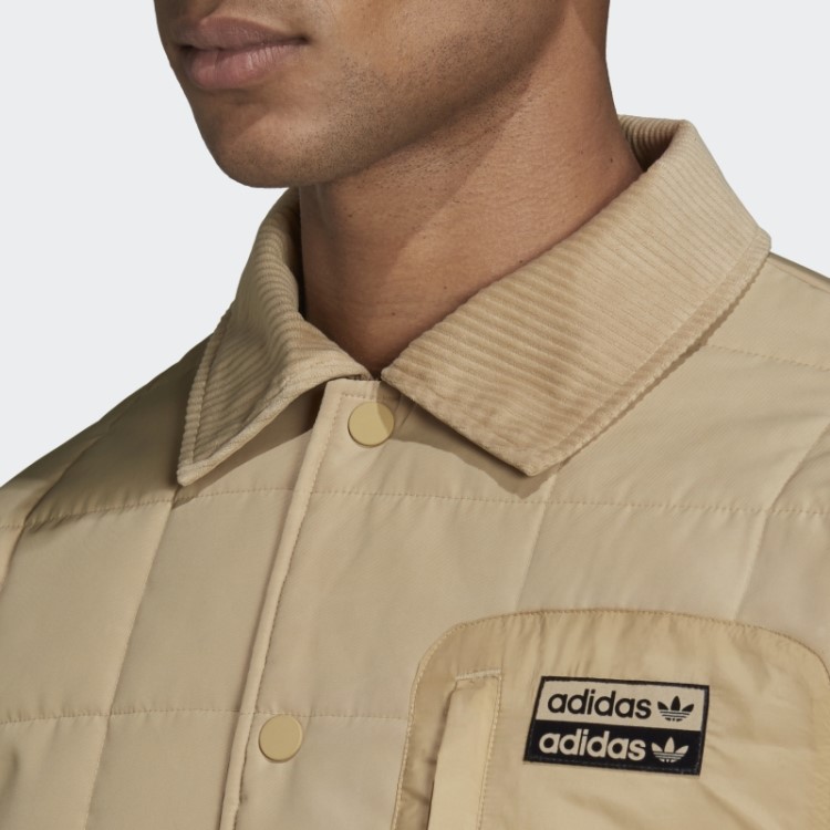 R.y.v. Jaqueta Coach Acolchoada Tom Bege Adidas
