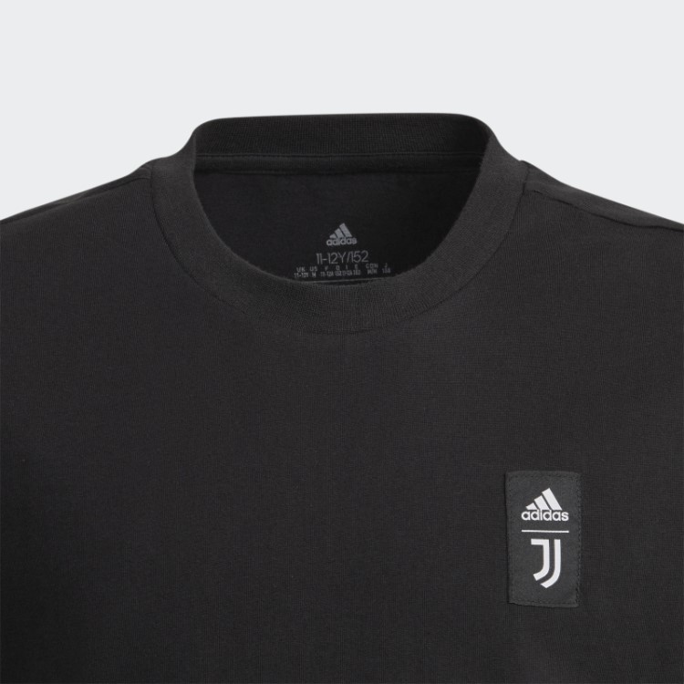 Camiseta Preta Da Juventus Adidas