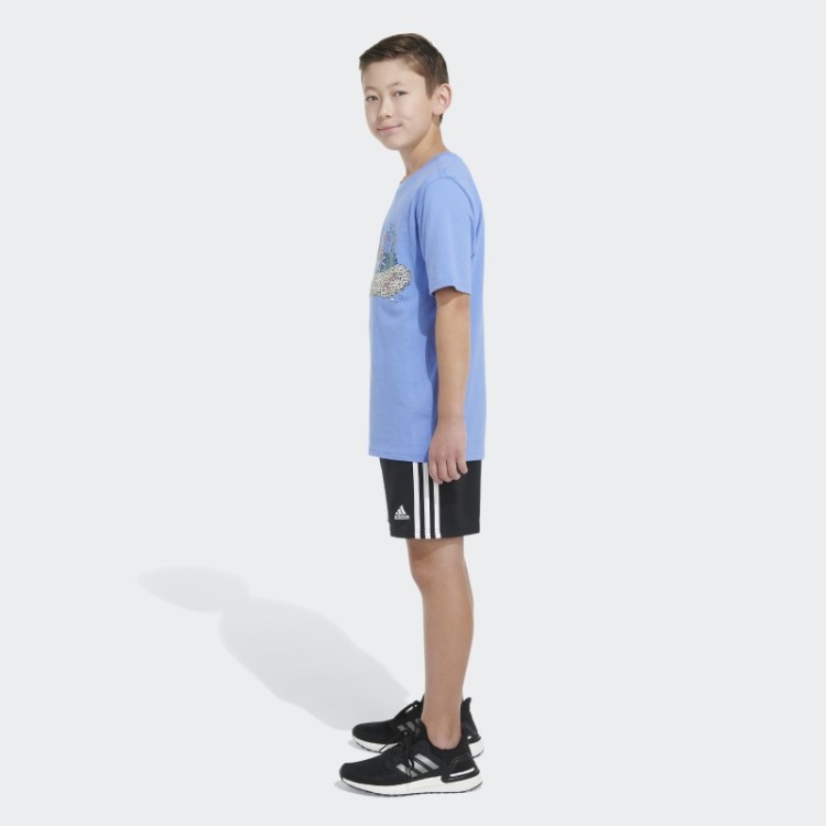 Sapato Jardim Camiseta Azul Adidas