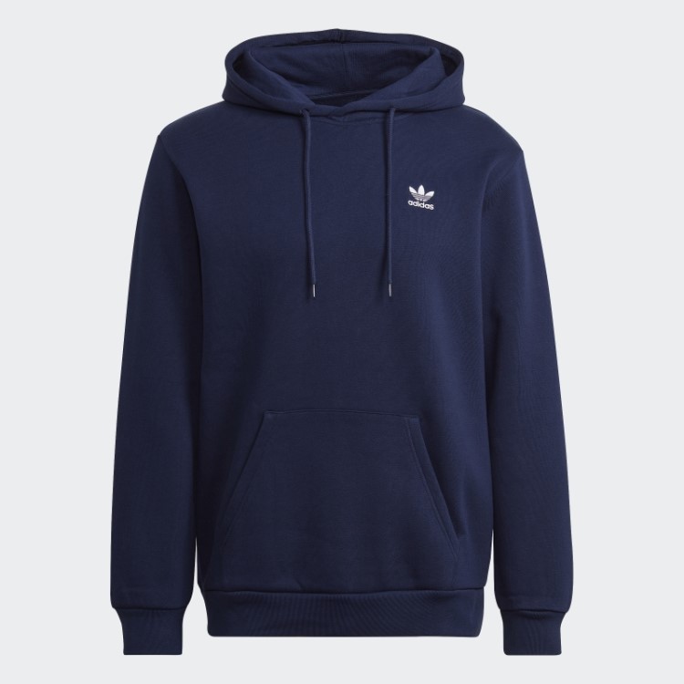 Moletom Com Capuz Adicolor Essentials Trefoil Night Indigo Adidas
