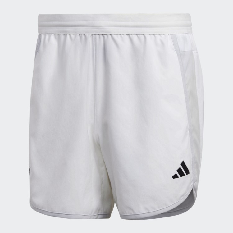 Bermuda De Corrida Adidas Branca Feita Para Ser Refeita