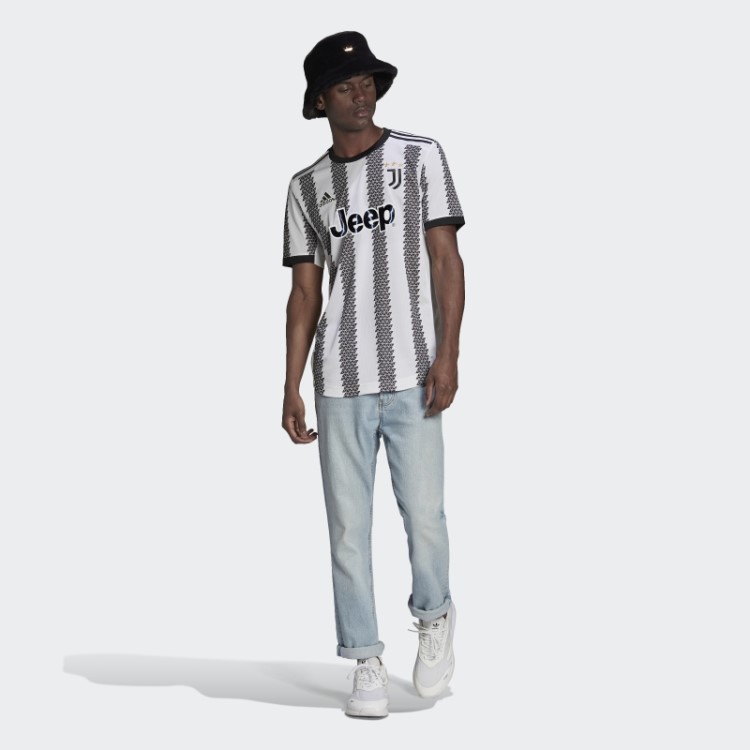 Juventus 22/23 Home Autêntico Jersey Branco Adidas
