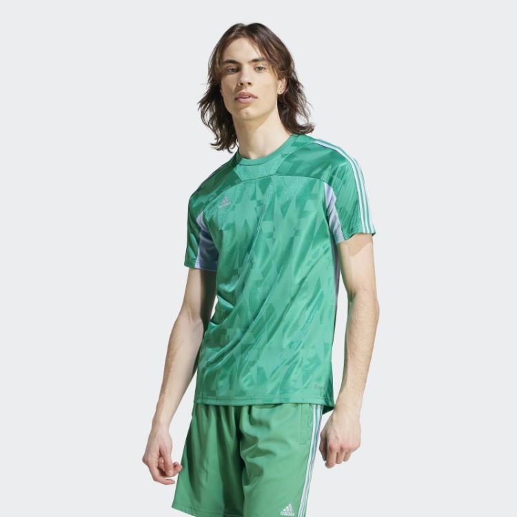 Camisa Verde Tiro Home Da Quadra Adidas