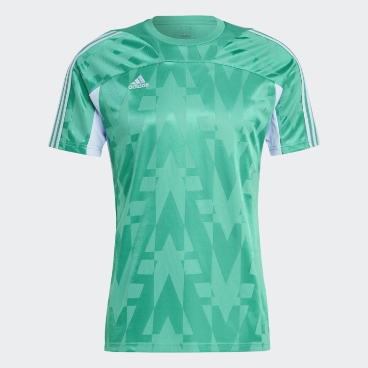 Camisa Verde Tiro Home Da Quadra Adidas