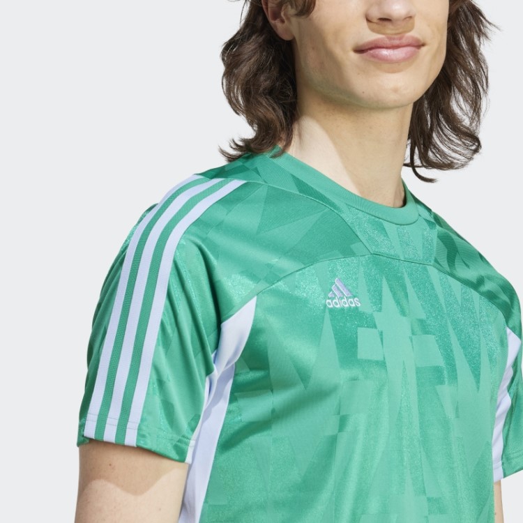 Camisa Verde Tiro Home Da Quadra Adidas