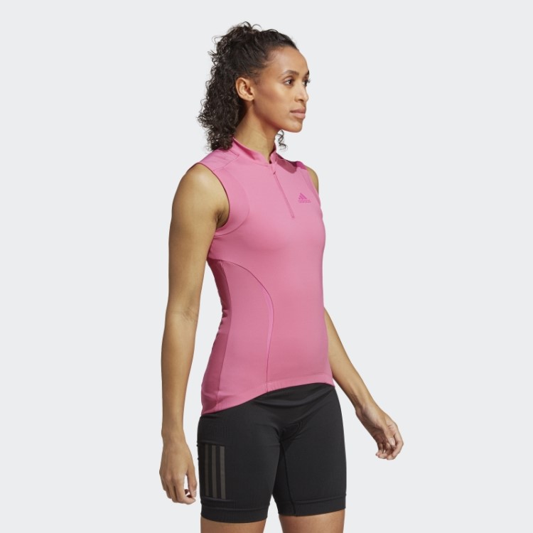 Adidas Fúcsia O Top De Ciclismo Sem Mangas