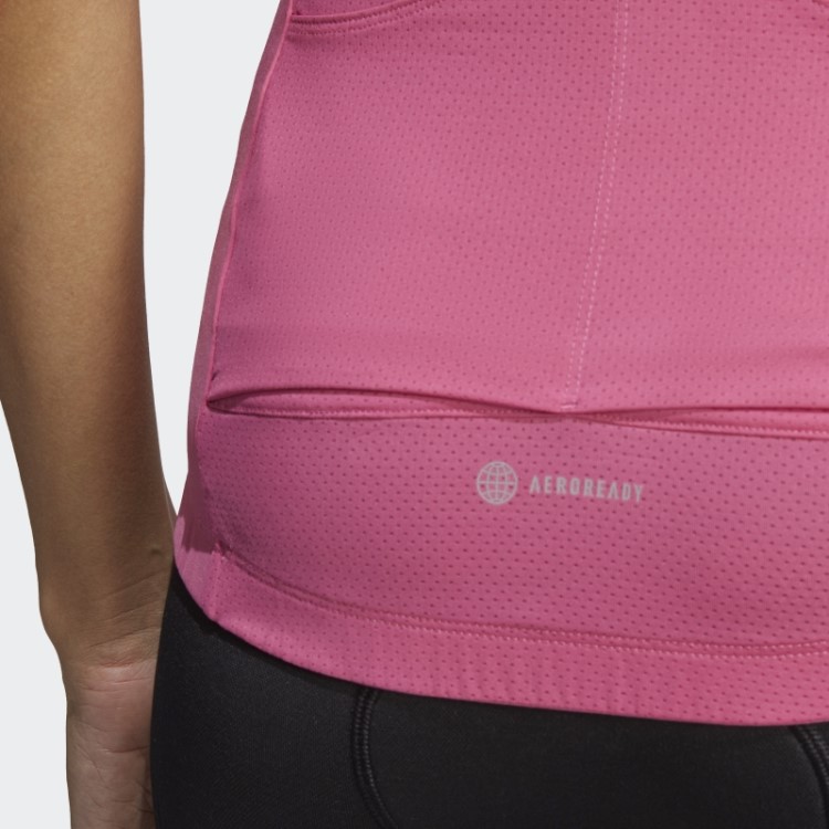 Adidas Fúcsia O Top De Ciclismo Sem Mangas