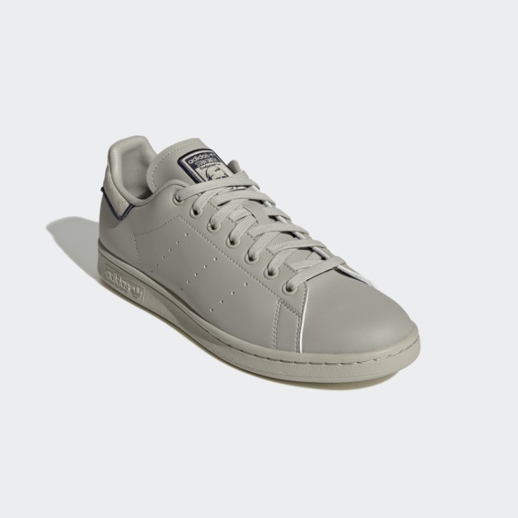 Sapato Stan Smith Adidas Metal Cinza