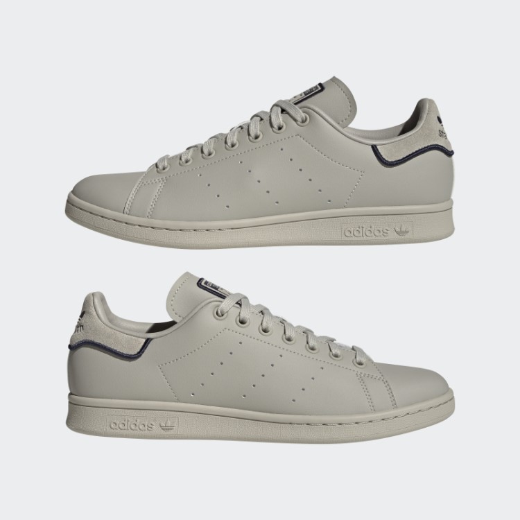 Sapato Stan Smith Adidas Metal Cinza