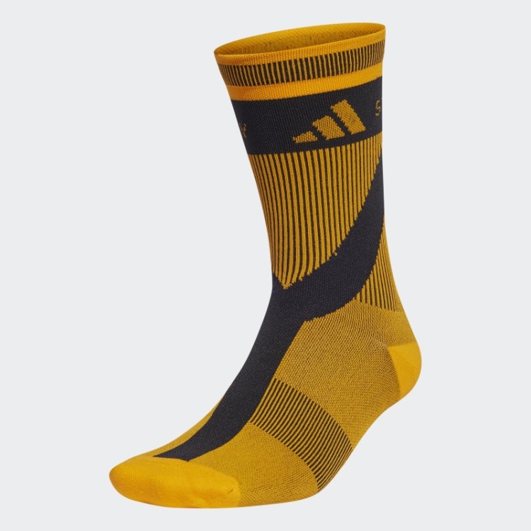 Meias Laranja Adidas By Stella Mccartney Crew Hot