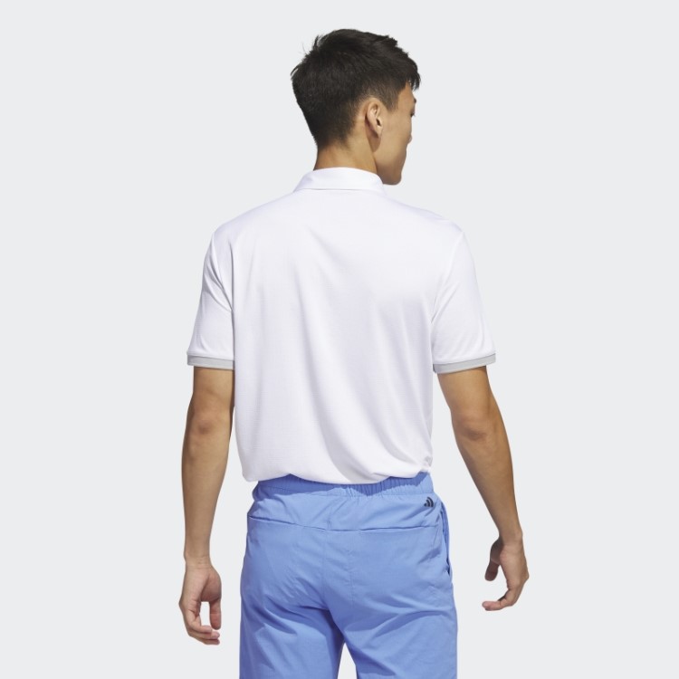 Quente Adidas Heat.rdy Camisa Polo Branca
