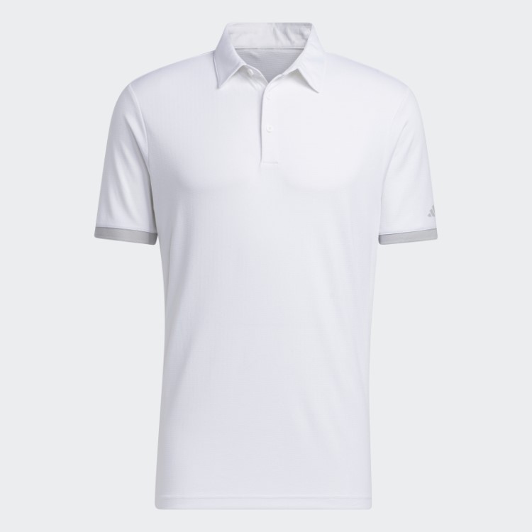 Quente Adidas Heat.rdy Camisa Polo Branca