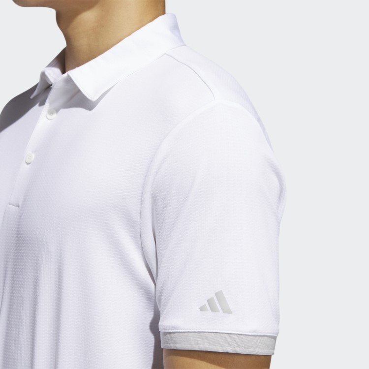Quente Adidas Heat.rdy Camisa Polo Branca