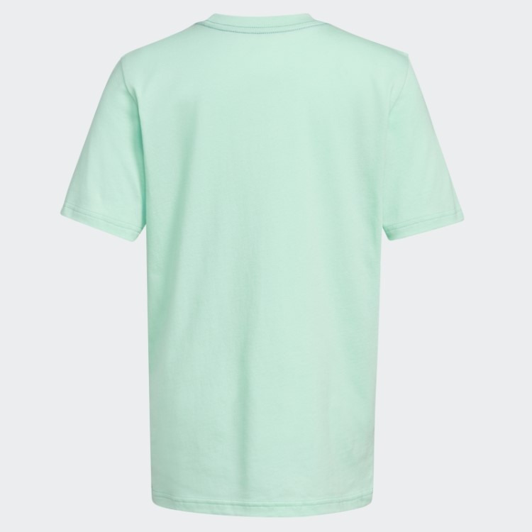 Camiseta Adidas Verde Ss Com Logo Camuflado