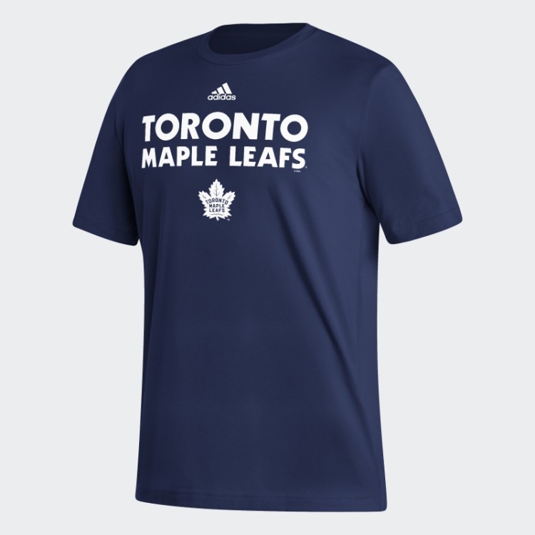 Camiseta Azul Adidas Maple Leafs Playmaker