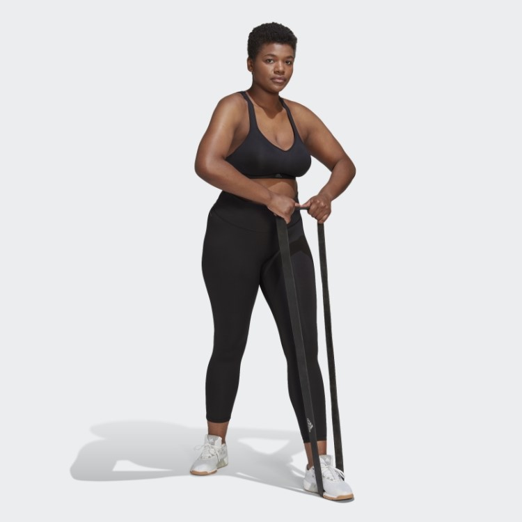 Leggings De Treino Adidas Optime (tamanho Grande) Preto