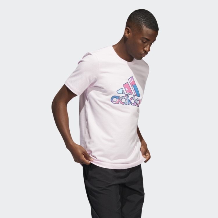 Botg Badge Of Sport Graphic Camiseta Rosa Adidas