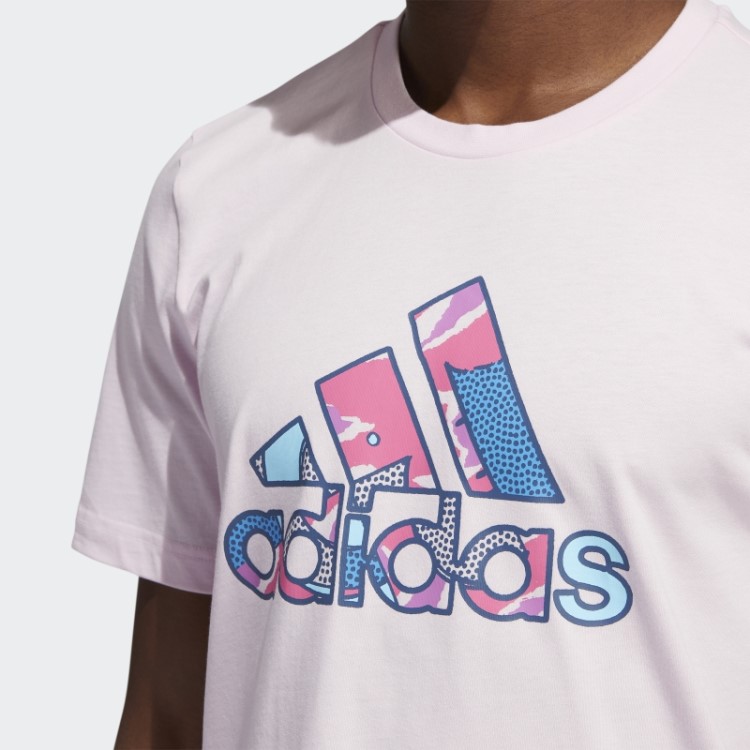 Botg Badge Of Sport Graphic Camiseta Rosa Adidas