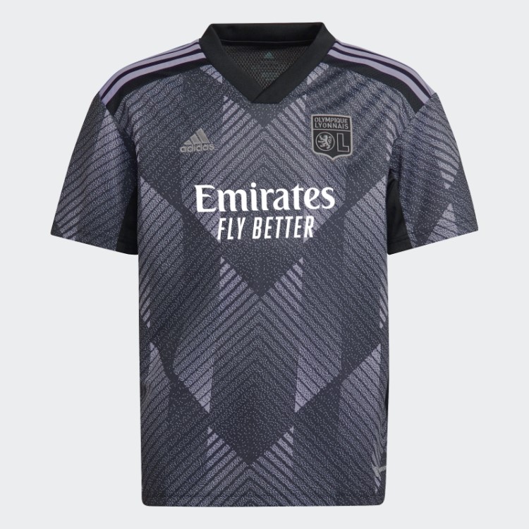 Terceira Camisa Adidas Olympique Lyonnais 22/23 Preta