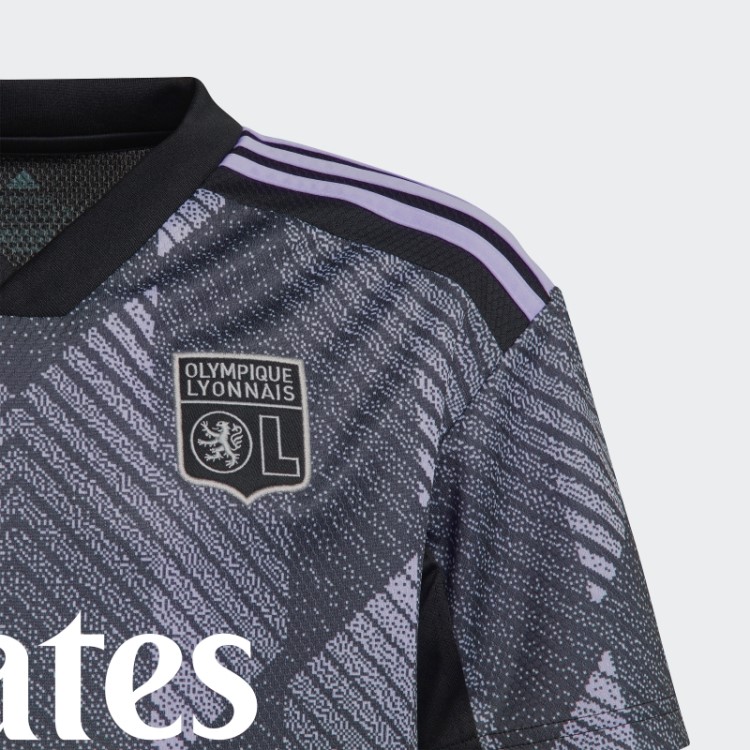 Terceira Camisa Adidas Olympique Lyonnais 22/23 Preta