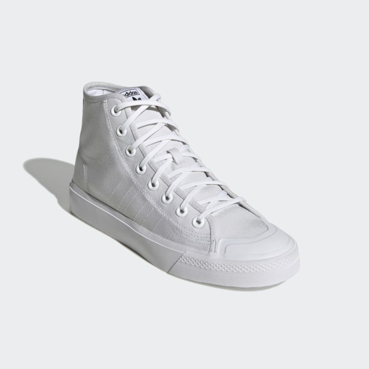 Tênis Branco Adidas Nizza Hi