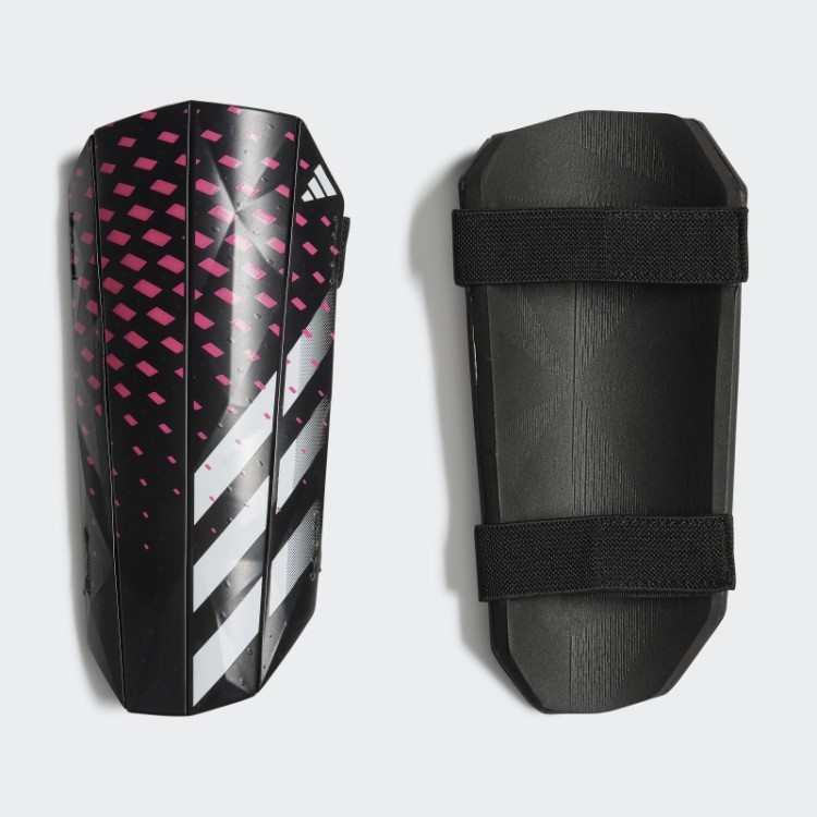 Caneleiras Pretas De Treinamento Adidas Predador