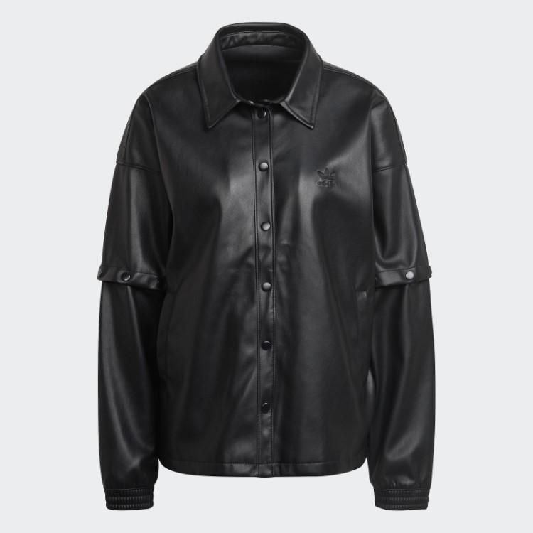 Top De Corrida De Couro Sintético Sempre Original Preto Adidas