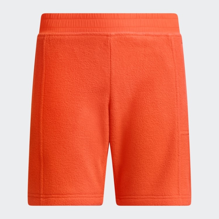 Bermuda De Lã Polar Adidas Laranja