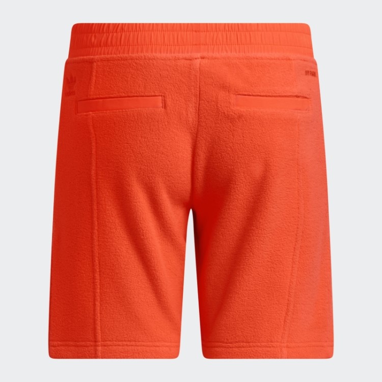 Bermuda De Lã Polar Adidas Laranja