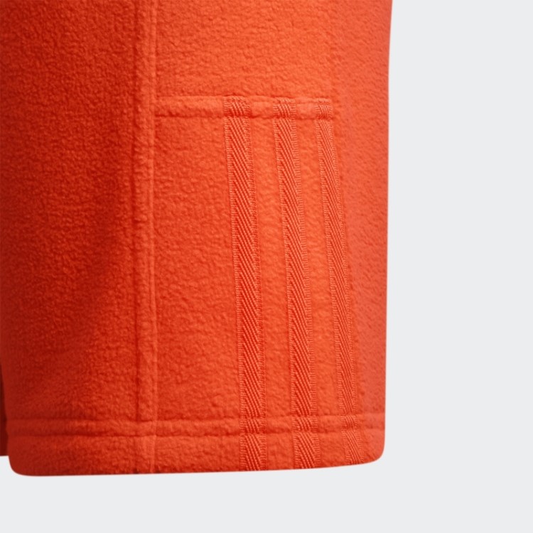 Bermuda De Lã Polar Adidas Laranja
